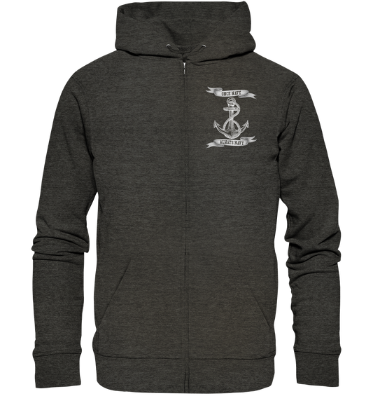 ANKER once Navy - always Navy - Organic Kapuzenjacke