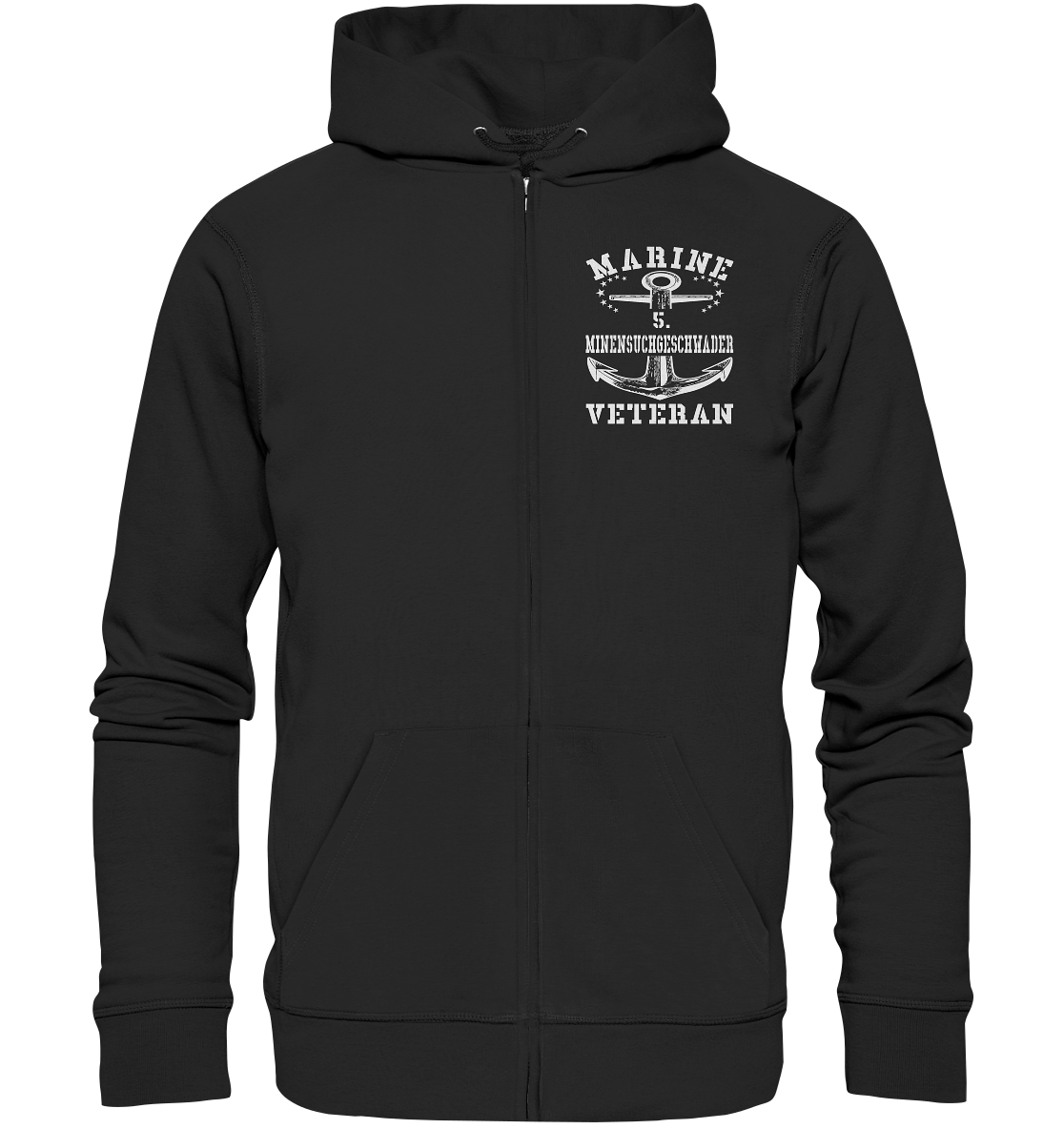 5. Minensuchgeschwader Marine Veteran - Organic Zipper