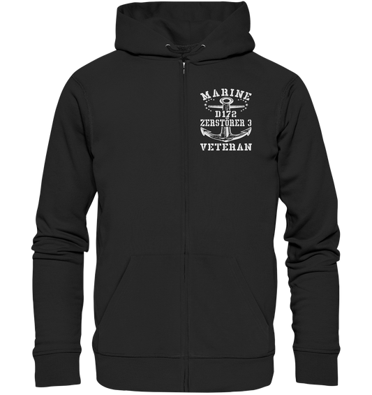 D172 ZERSTÖRER3  - Organic Kapuzenjacke