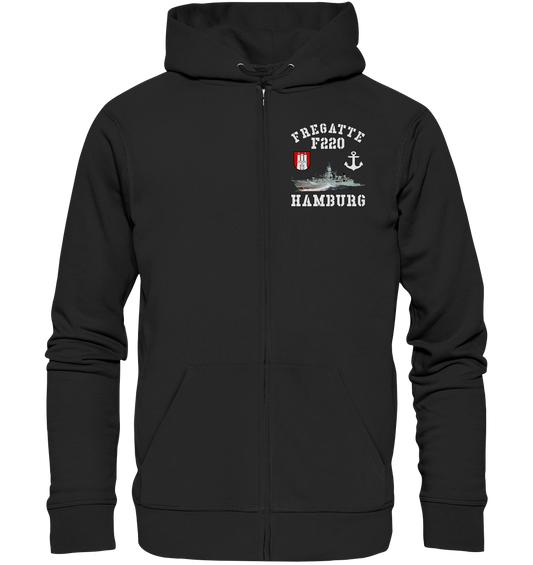 Fregatte F220 HAMBURG Anker - Organic Kapuzenjacke
