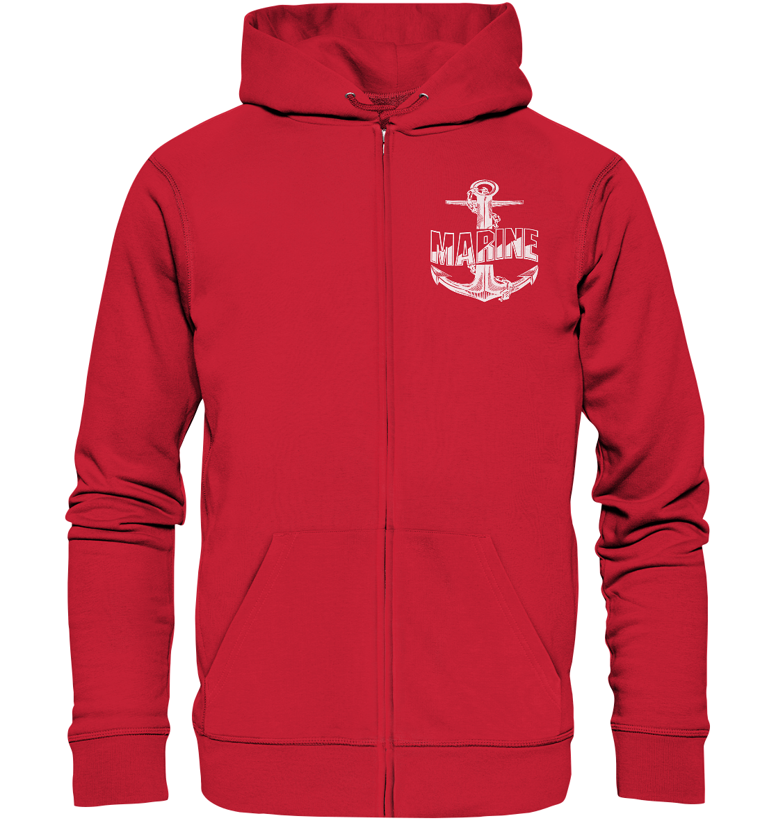 Anker MARINE - Organic Kapuzenjacke