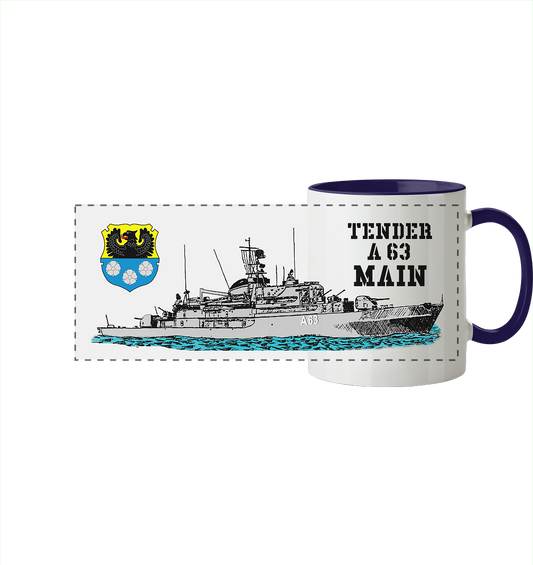 Tender A63 MAIN - Panorama Tasse zweifarbig