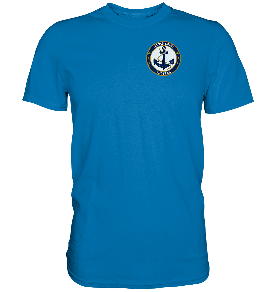 VOLKSMARINE Marine Veteran Brustlogo - Premium Shirt