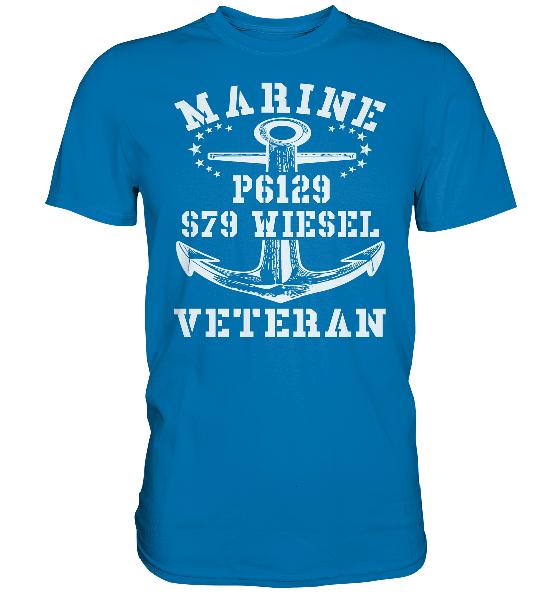 FK-Schnellboot P6129 WIESEL Marine Veteran - Premium Shirt