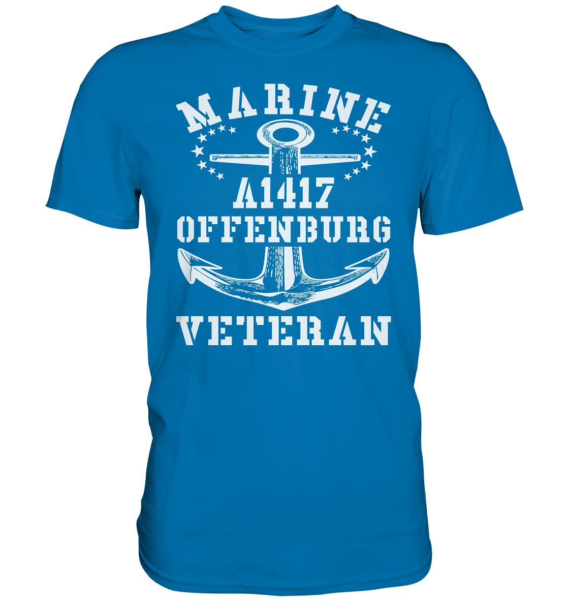 Troßschiff A1417 OFFENBURG Marine Veteran - Premium Shirt