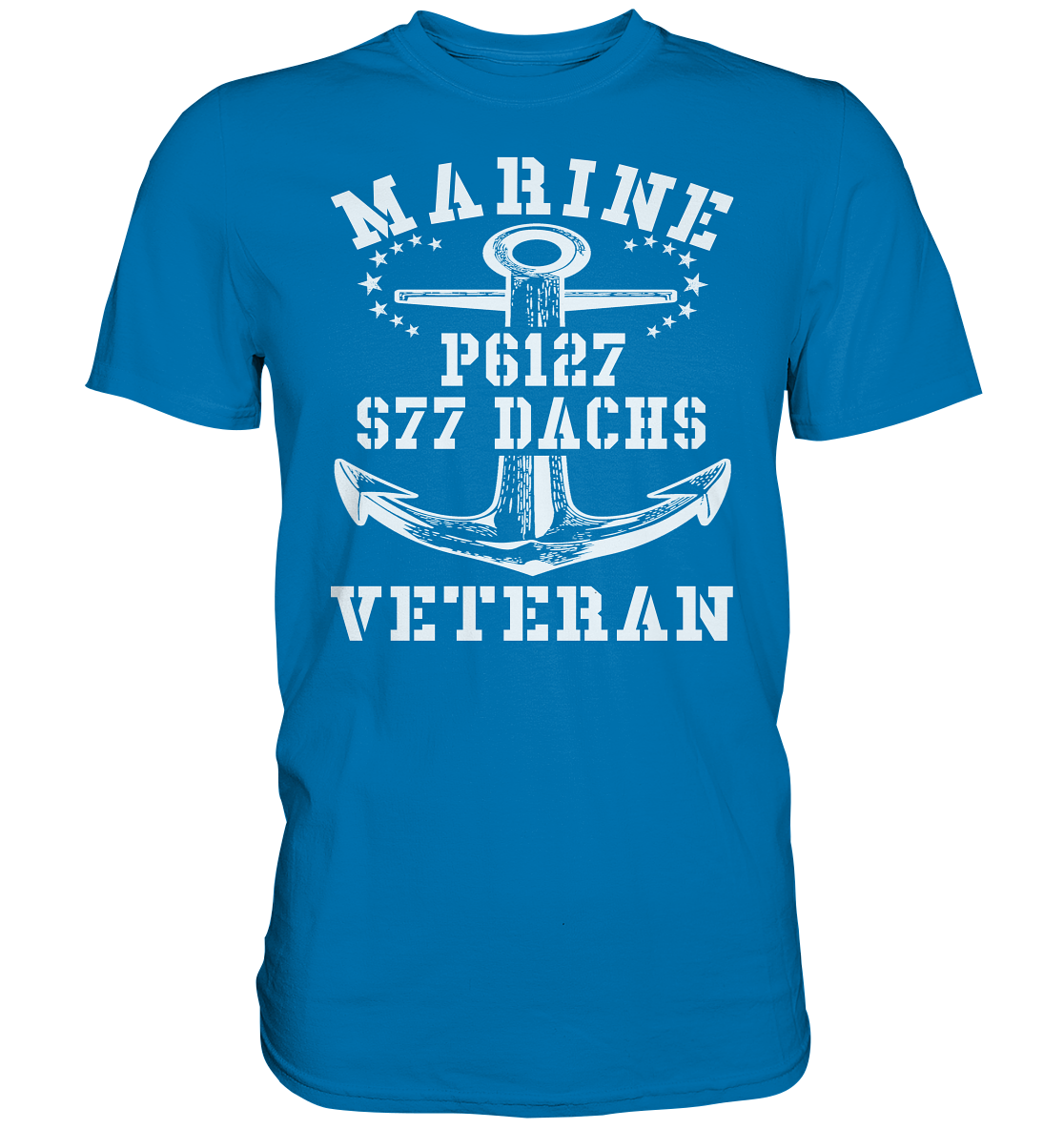 FK-Schnellboot P6127 DACHS Marine Veteran - Premium Shirt