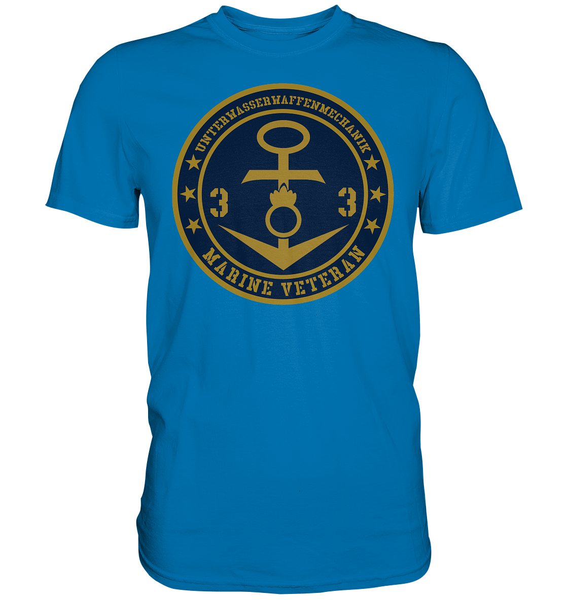Marine Veteran 33er UNTERWASSERWAFFENMECHANIK - Premium Shirt