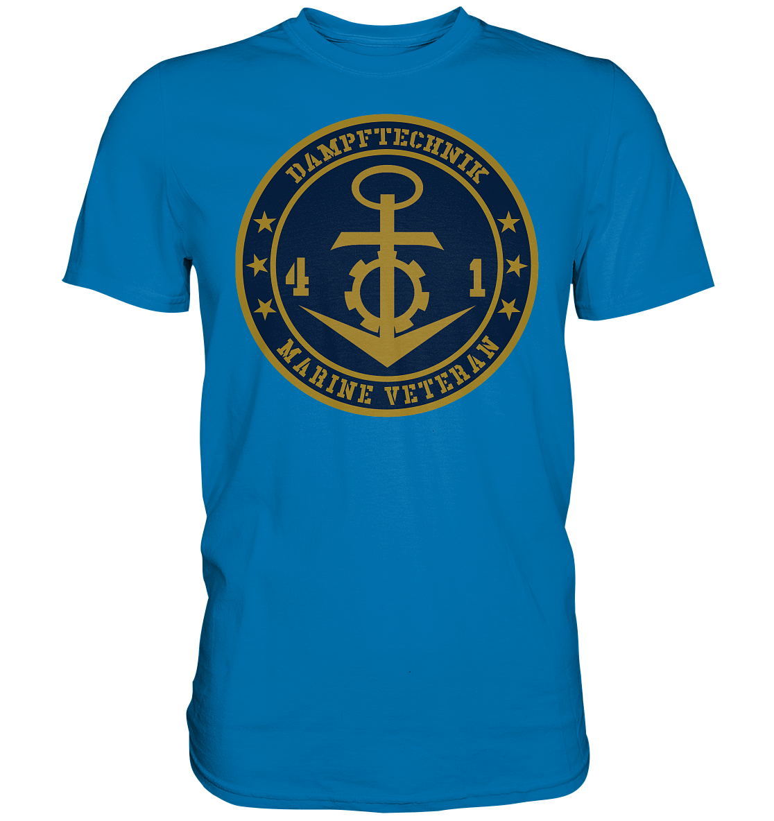 Marine Veteran 41er DAMPFTECHNIK - Premium Shirt