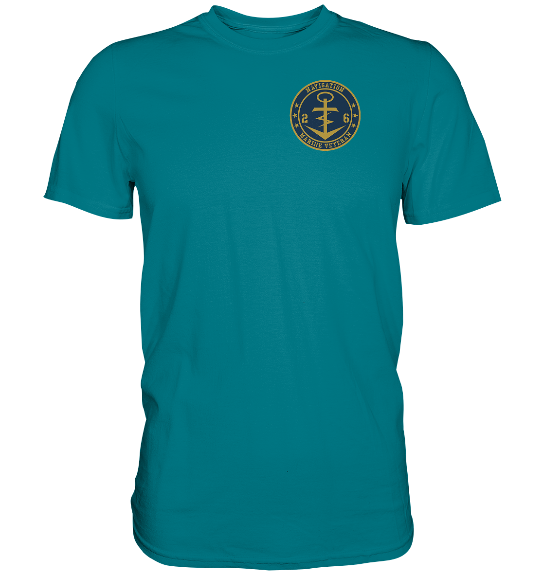 Marine Veteran und Wunsch-Verwendungsreihe beids. Druck - Premium Shirt