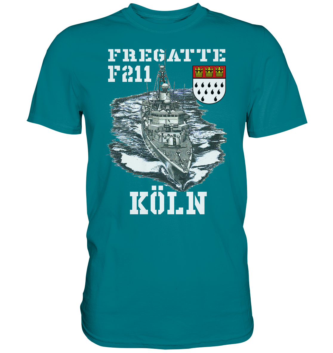 Fregatte F211 KÖLN - Premium Shirt