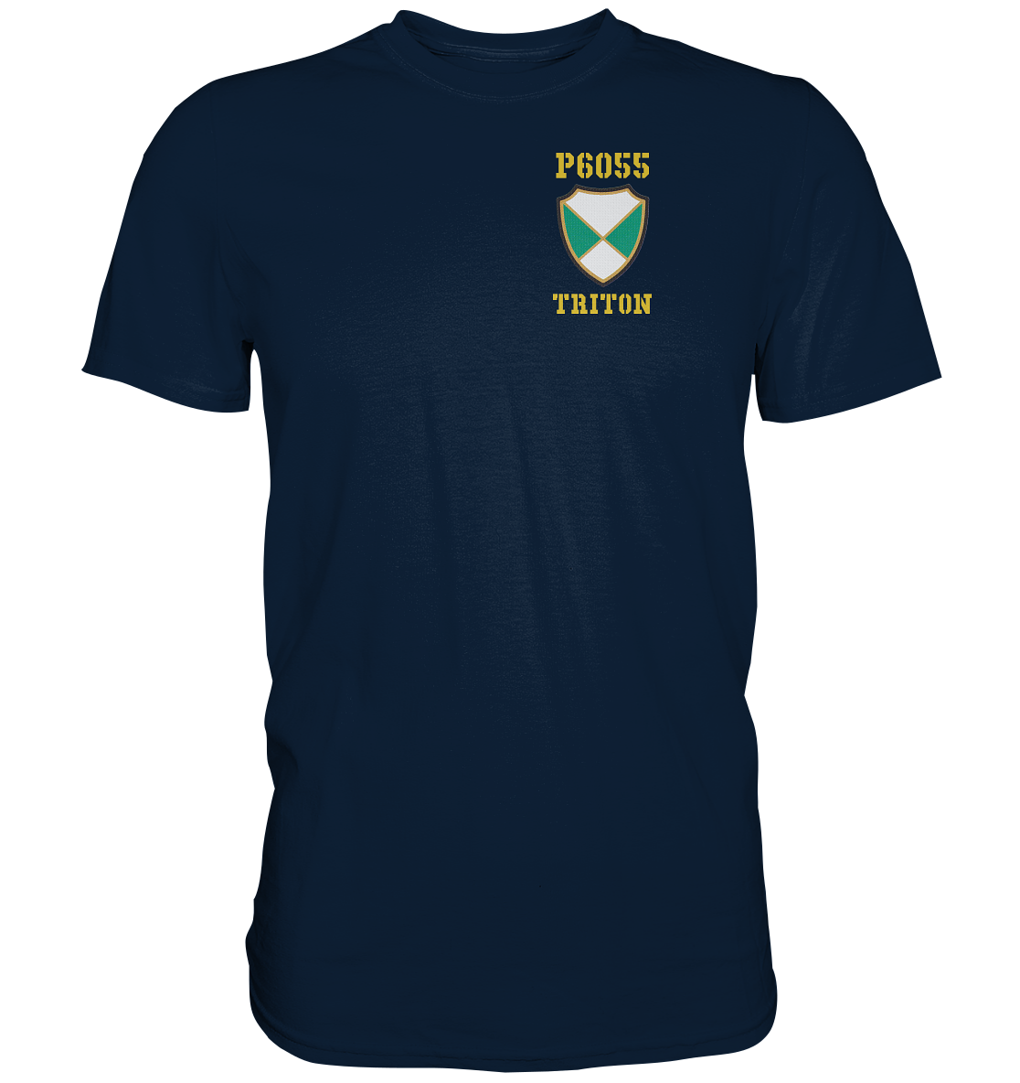 U-Jagdboot P6055 TRITON beidseitiger Druck - Premium Shirt