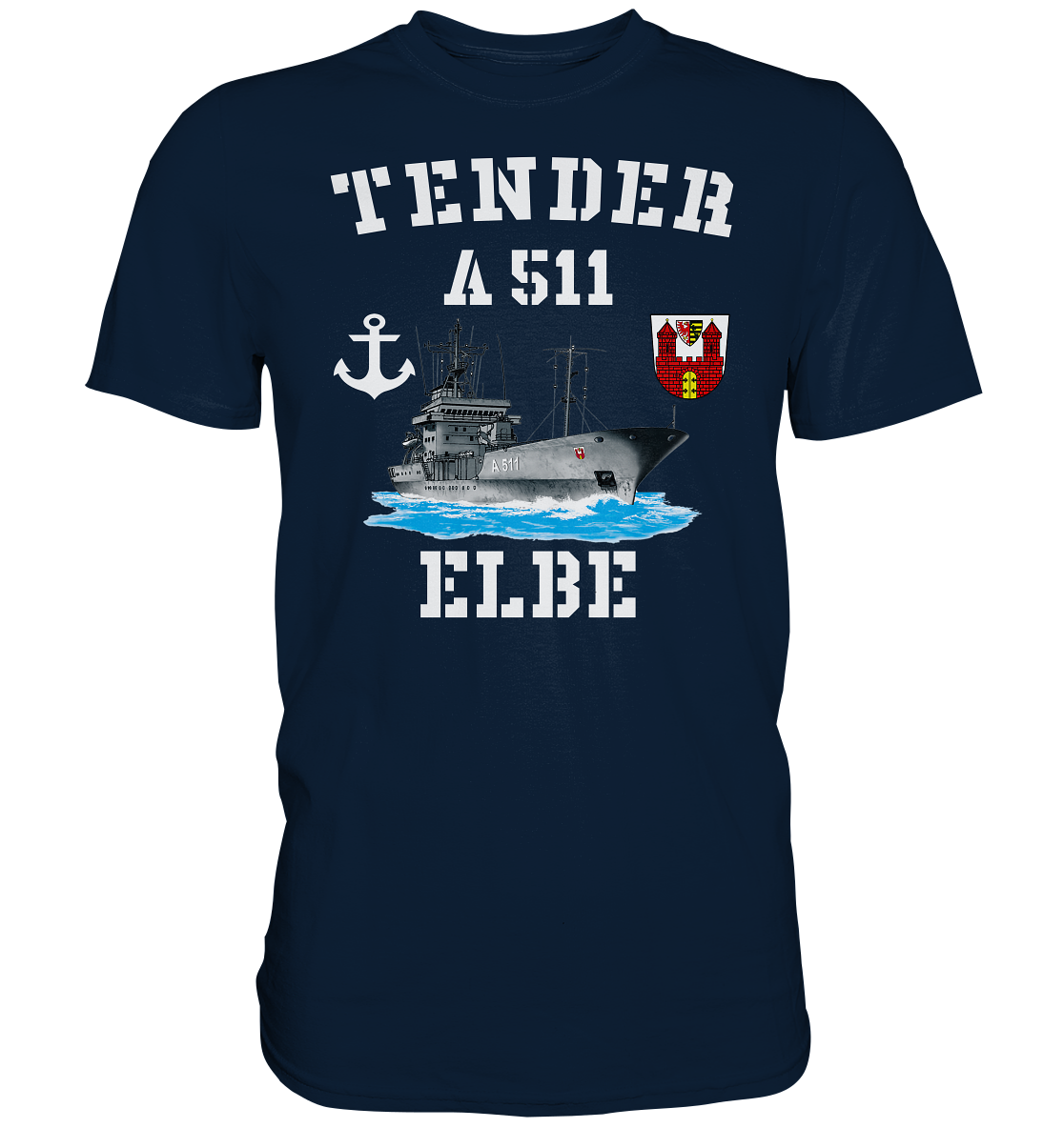 Tender A511 ELBE Anker - Premium Shirt