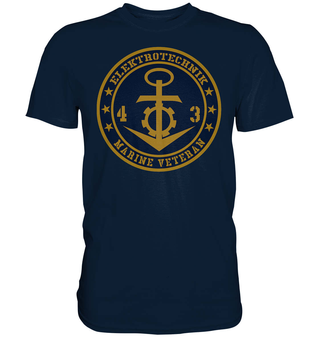 Marine Veteran 43er ELEKTROTECHNIK - Premium Shirt