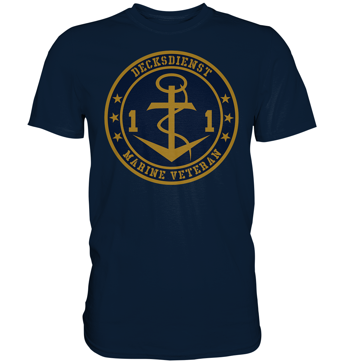 Marine Veteran 11er DECKSDIENST - Premium Shirt