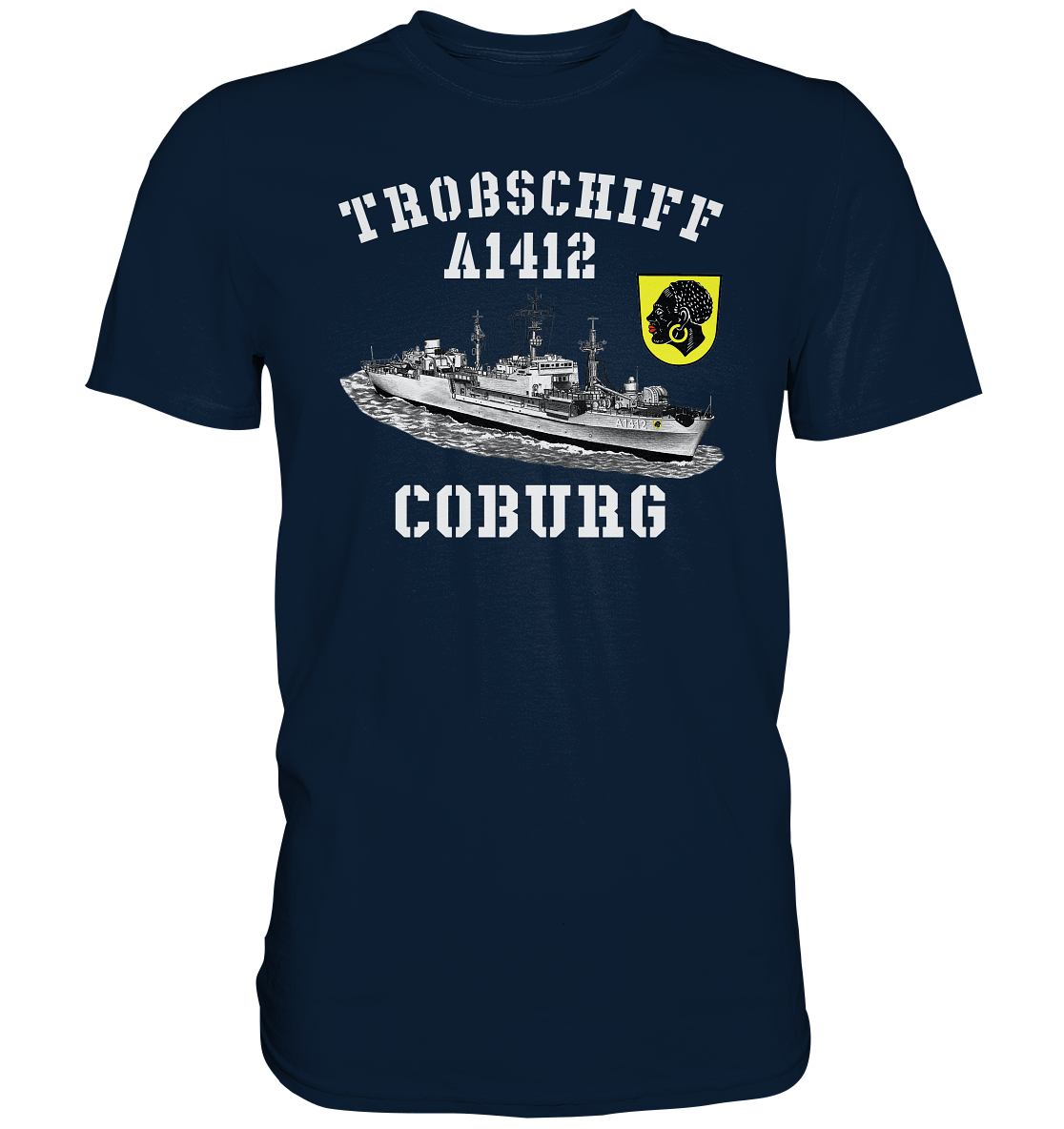 Troßschiff A1412 COBURG - Premium Shirt