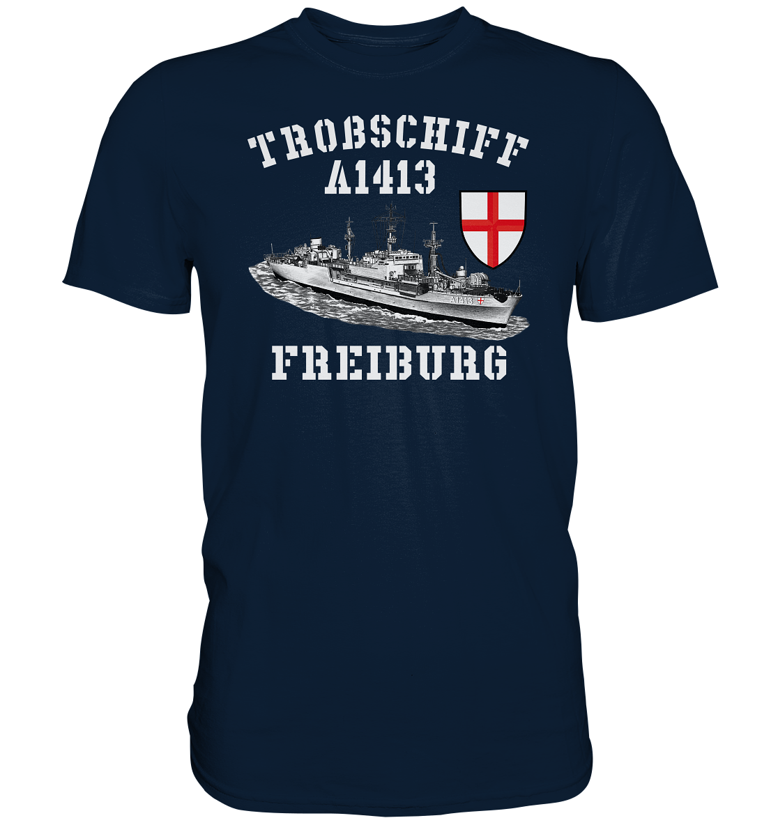 Troßschiff A1413 FREIBURG - Premium Shirt