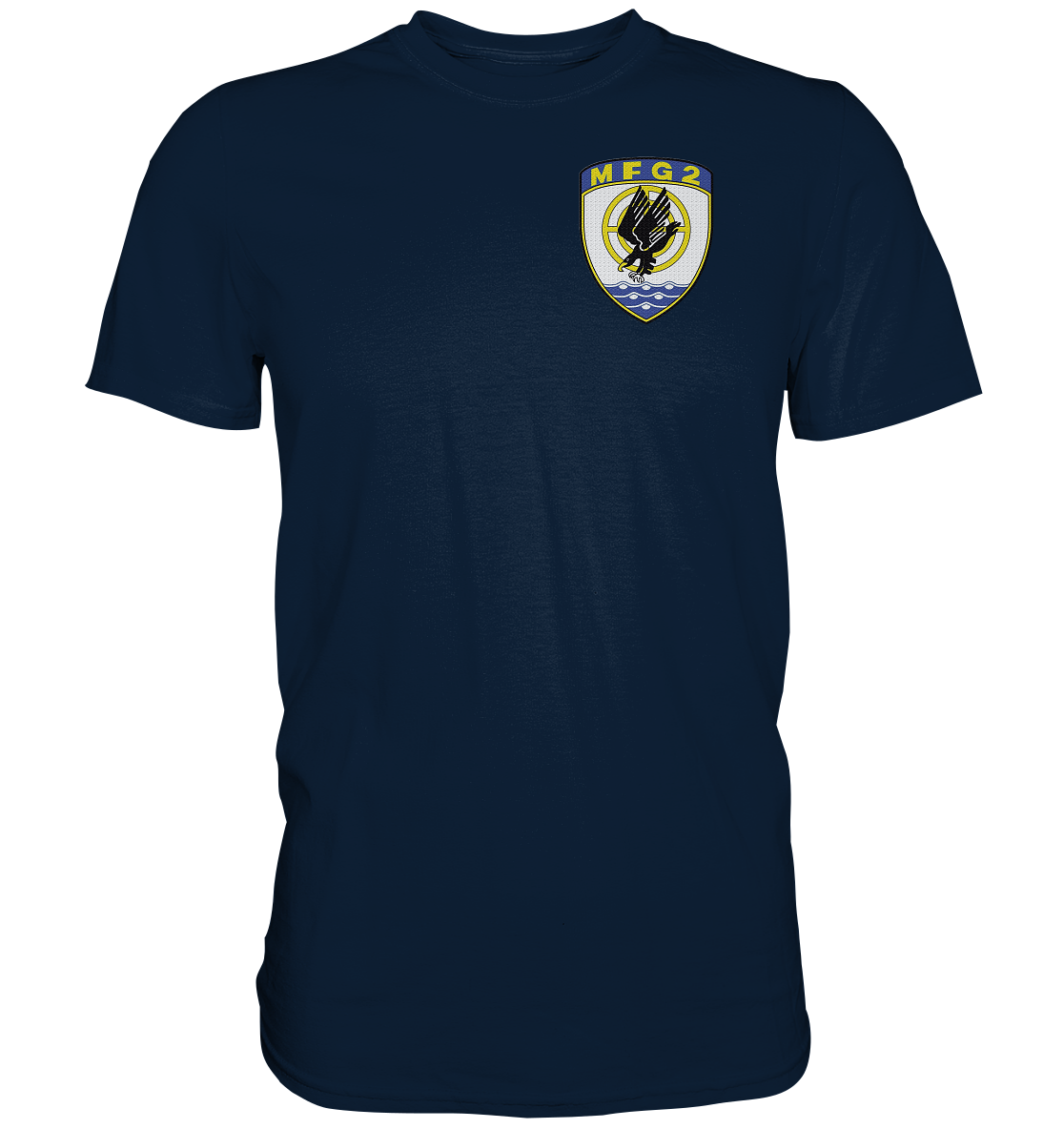 Marinefliegergeschwader 2 Brustwappen  - Premium Shirt