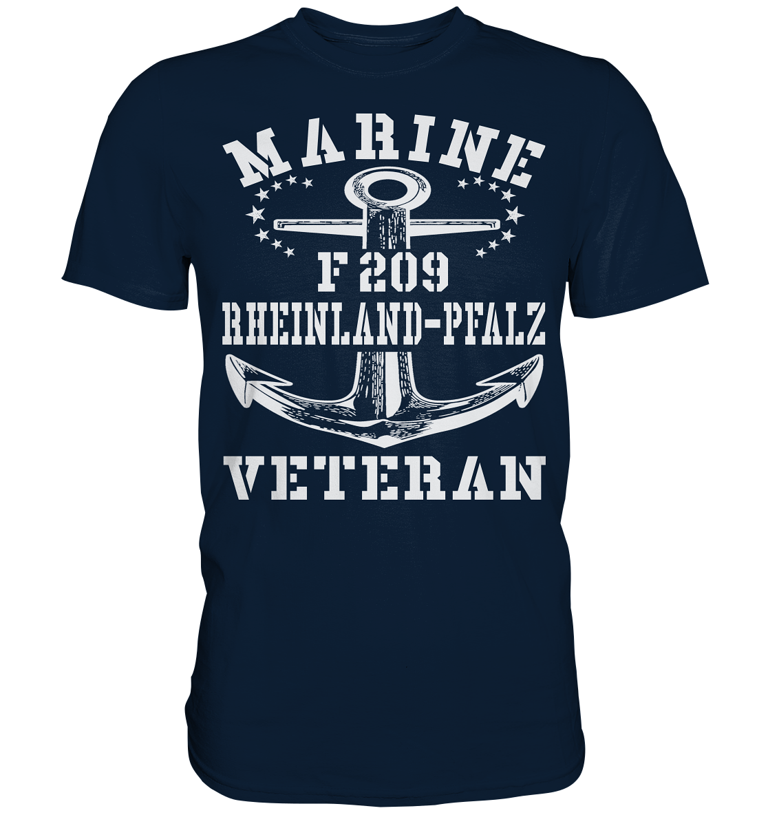 MV1 Fregatte F209 RHEINLAND-PFALZ - Premium Shirt