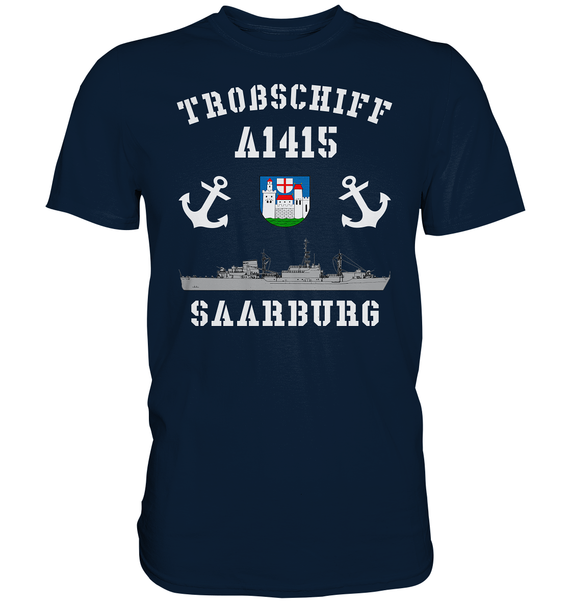 Troßschiff A1415 SAARBURG - Premium Shirt