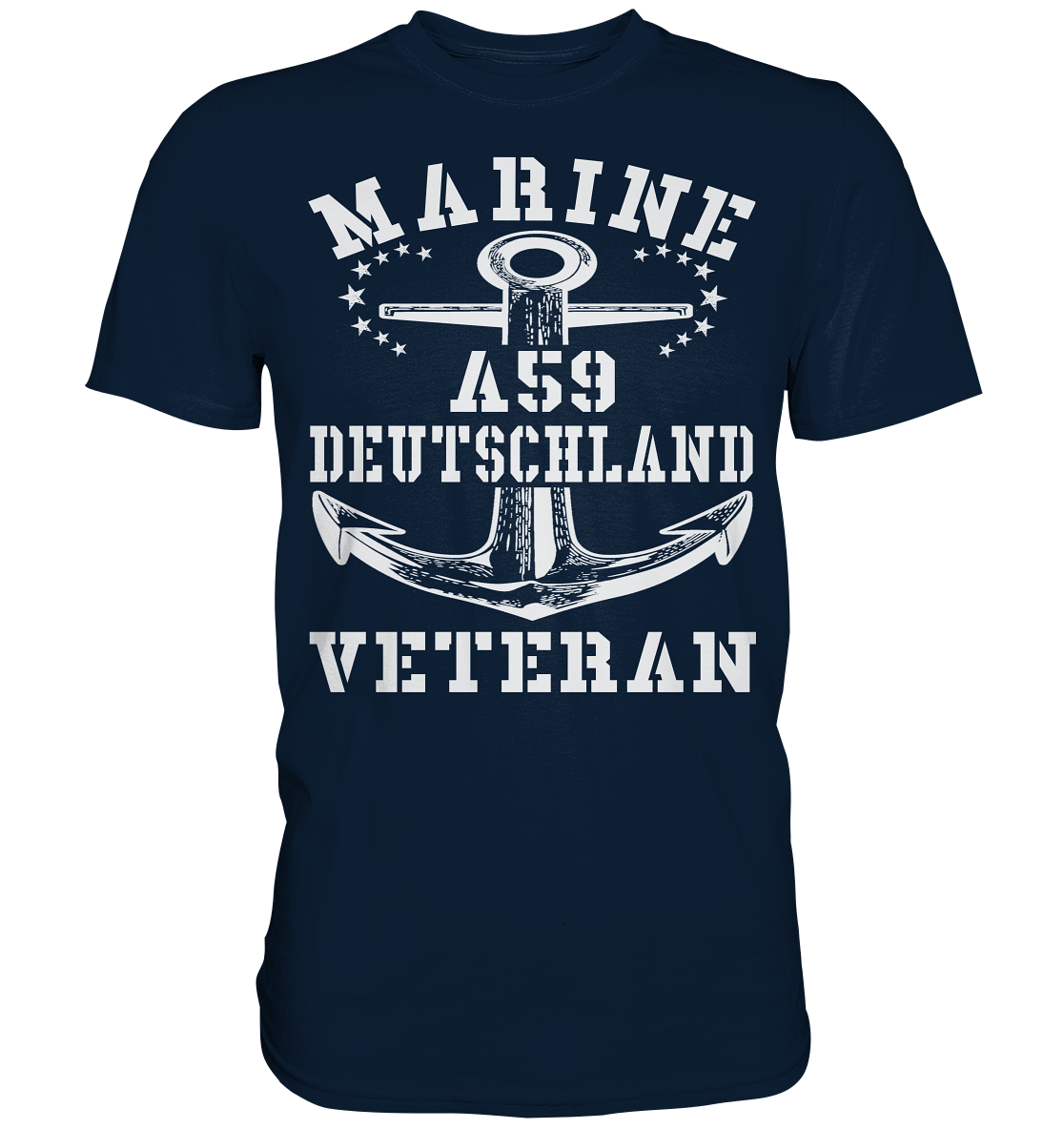 MARINE VETERAN A59 DEUTSCHLAND - Premium Shirt