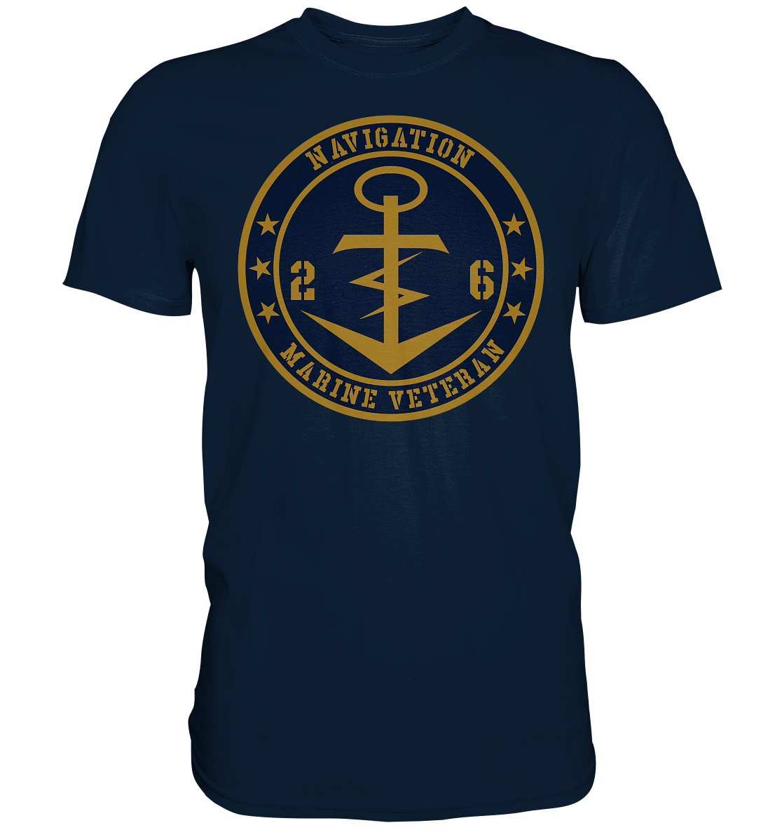 Marine Veteran 26er NAVIGATION - Premium Shirt