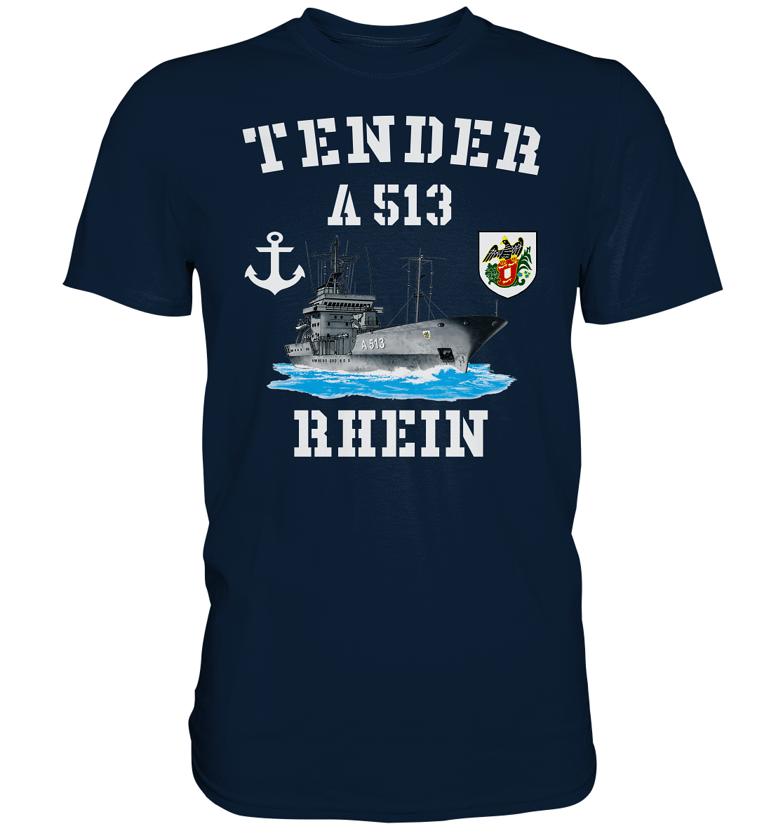 Tender A513 RHEIN Anker - Premium Shirt