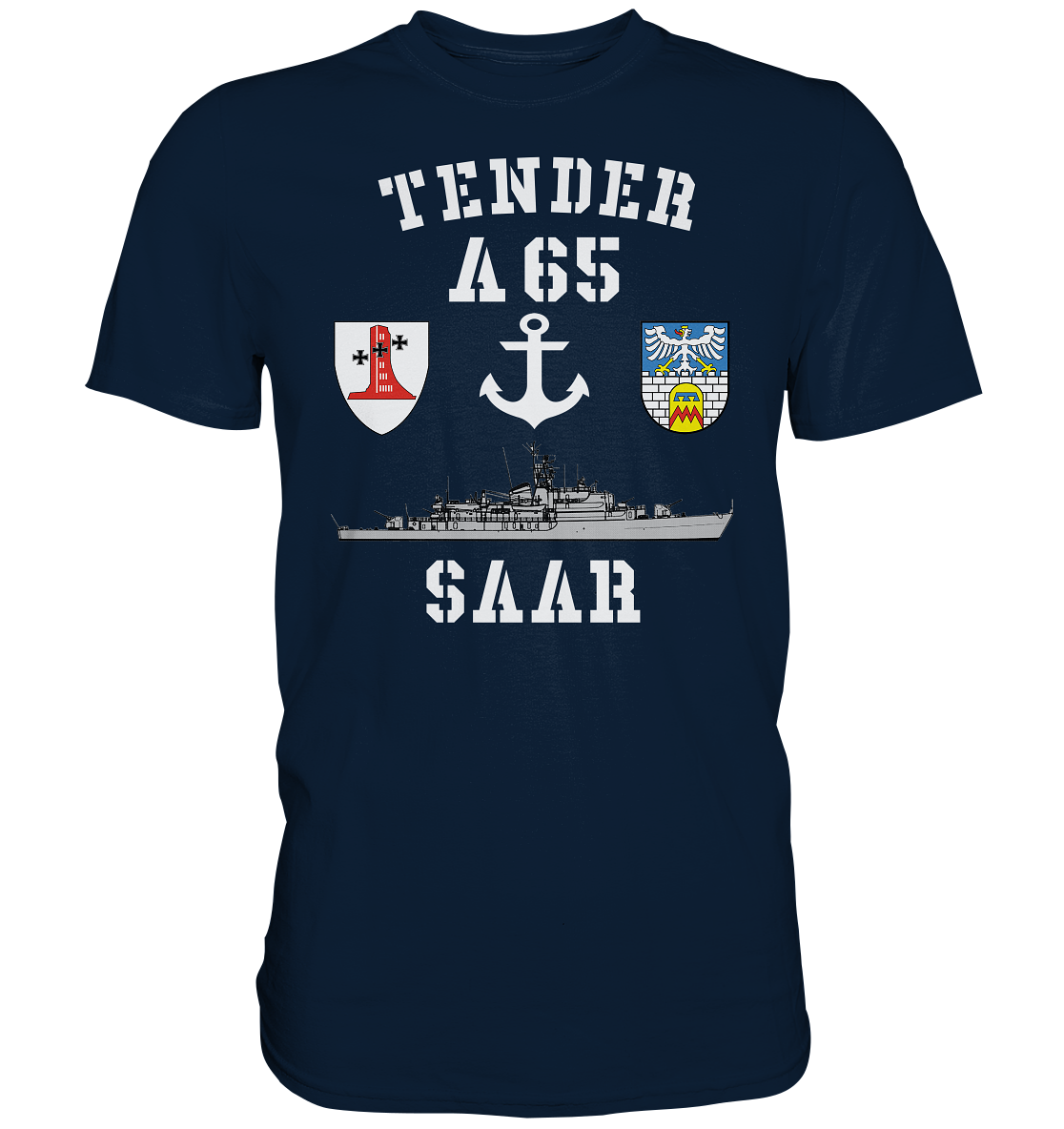 Tender A65 SAAR 1.MSG ANKER  - Premium Shirt