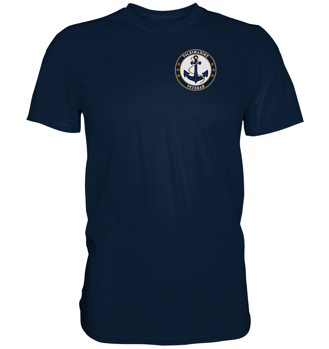 VOLKSMARINE Marine Veteran Brustlogo - Premium Shirt