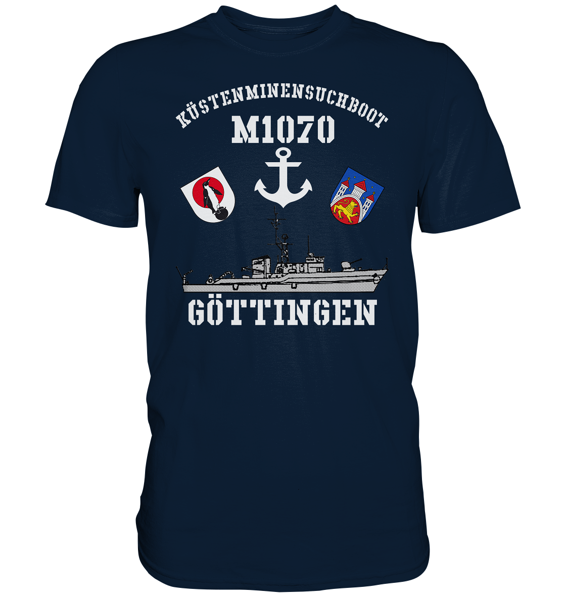 KM-Boot M1070 GÖTTINGEN Anker - Premium Shirt