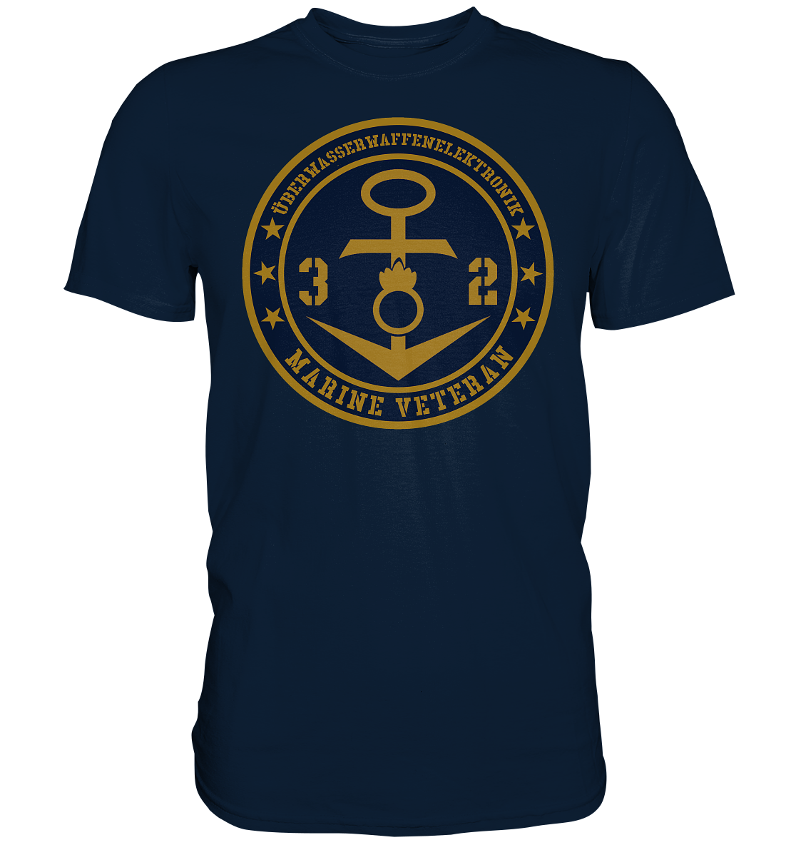 Marine Veteran 32er ÜBERWASSERWAFFENELEKTRONIK  - Premium Shirt
