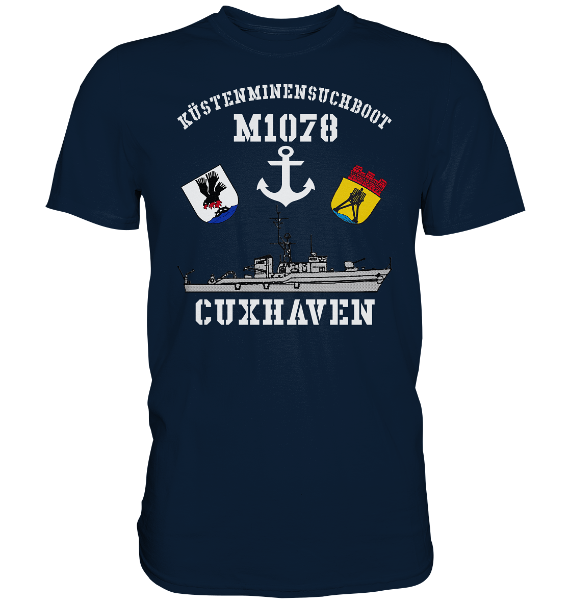 KM-Boot M1078 CUXHAVEN - Premium Shirt
