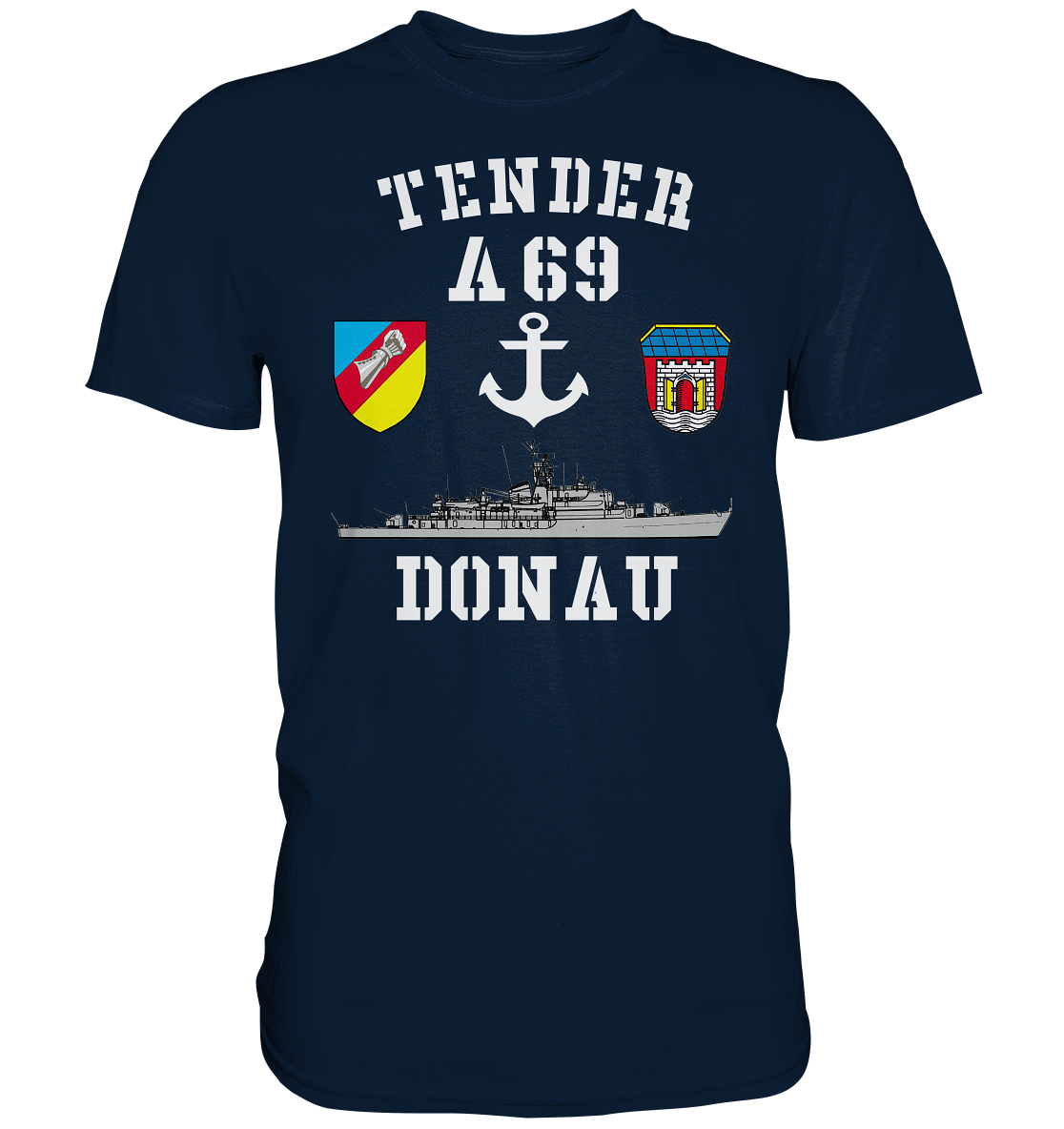 Tender A69 DONAU 2.SG Anker  - Premium Shirt