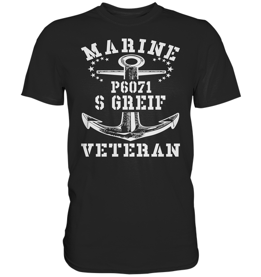P6071 S GREIF Marine Veteran - Premium Shirt