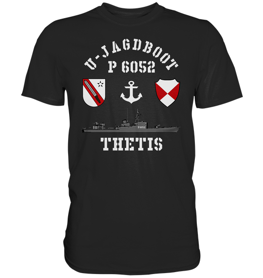U-Jagdboot P6052 THETIS Anker - Premium Shirt