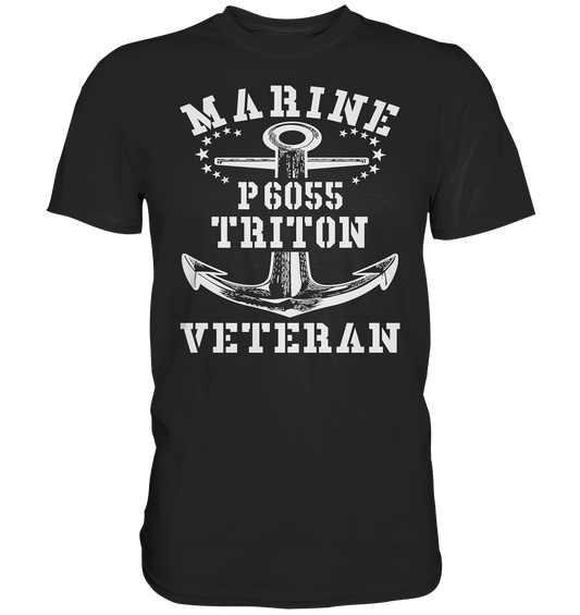 U-Jagdboot P6055 TRITON Marine Veteran - Premium Shirt