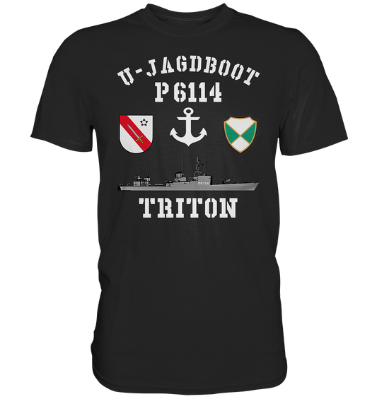 U-Jagdboot P6114 TRITON Anker - Premium Shirt