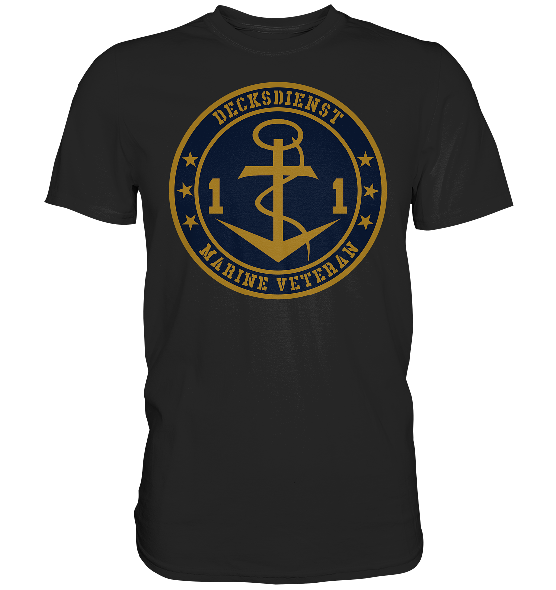 Marine Veteran 11er DECKSDIENST - Premium Shirt