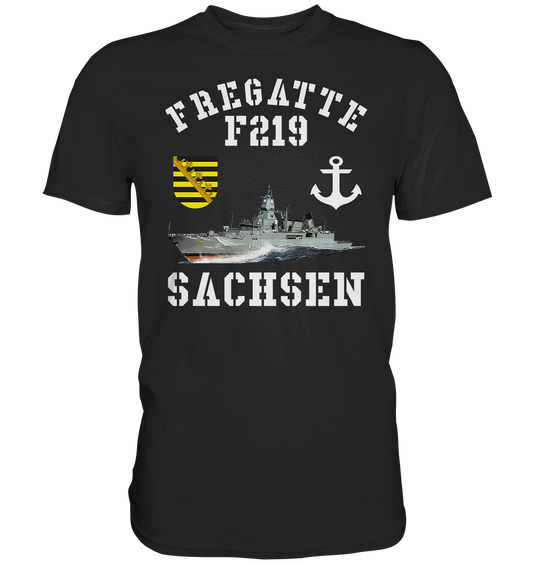 Fregatte F219 SACHSEN Anker - Premium Shirt