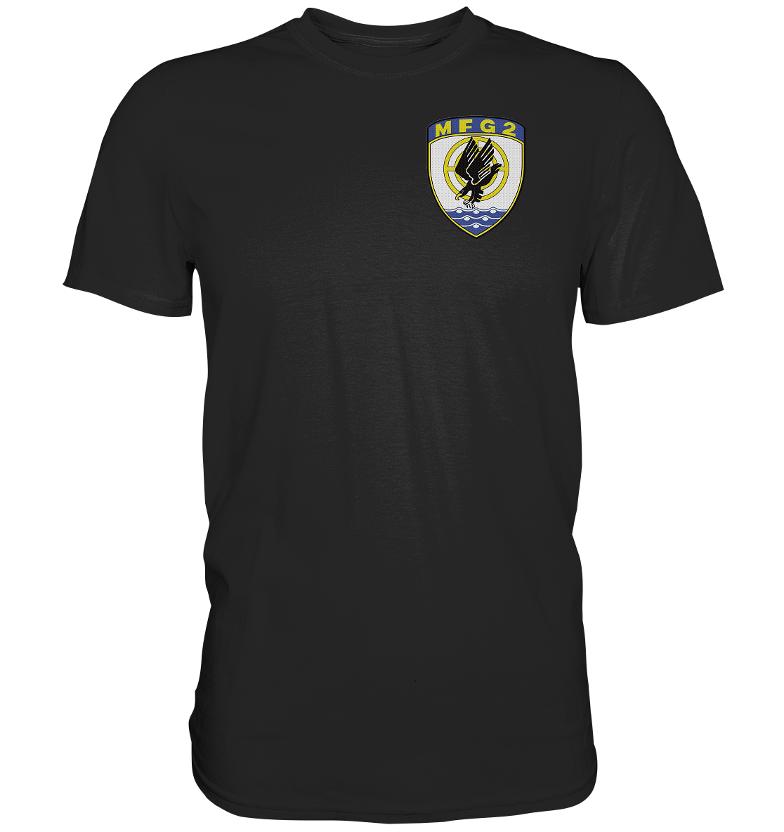 Marinefliegergeschwader 2 Brustwappen  - Premium Shirt