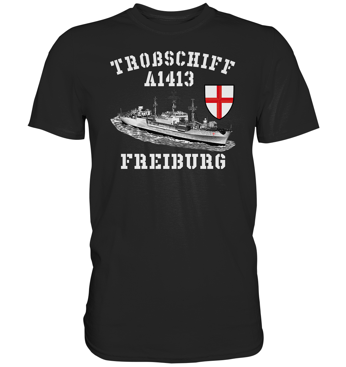 Troßschiff A1413 FREIBURG - Premium Shirt