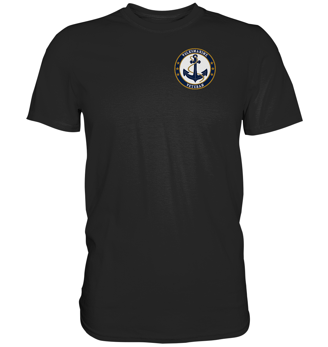 VOLKSMARINE Marine Veteran Brustlogo - Premium Shirt