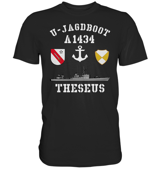 U-Jagdboot A1434 THESEUS  Anker - Premium Shirt