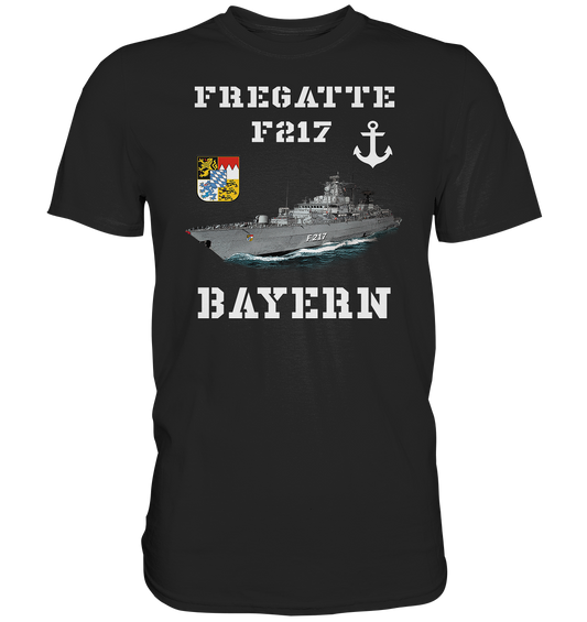 F217 Fregatte BAYERN - Premium Shirt