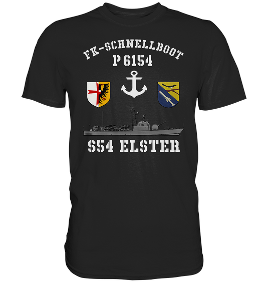 FK-Schnellboot P6154 ELSTER Anker - Premium Shirt