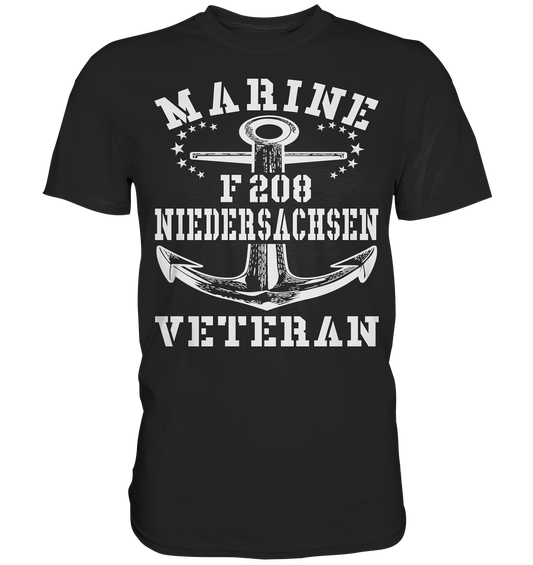 MV1 Fregatte F208 NIEDERSACHSEN - Premium Shirt