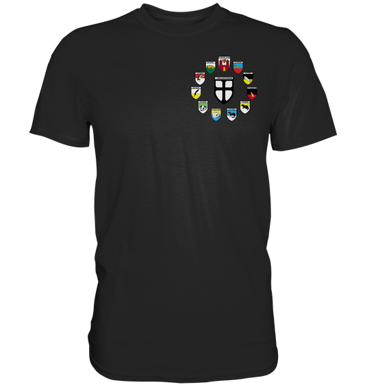 Alle Wappen 7. Schnellbootgeschwader bis Oktober 1999 - Premium Shirt
