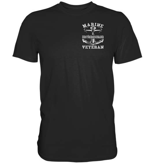 2. Zerstörergeschwader Marine Veteran - Premium Shirt