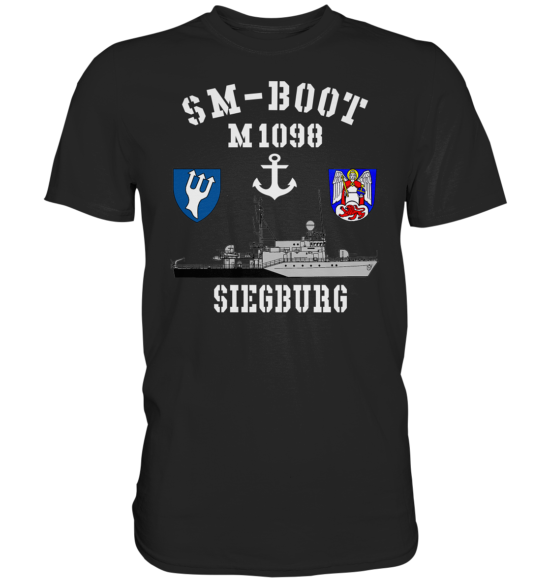 SM-Boot M1098 SIEGBURG Anker - Premium Shirt