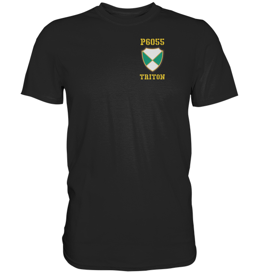 U-Jagdboot P6055 TRITON beidseitiger Druck - Premium Shirt