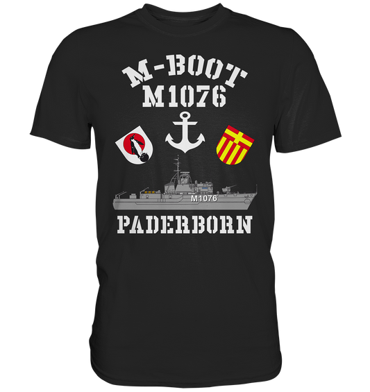 M-Boot M1076 PADERBORN Anker (HL) - Premium Shirt